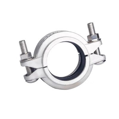 Acciaio inossidabile forgiato 304 316 316L Pressione elevata di tubature a scanalatura con pinza 1-4" DN25-DN100