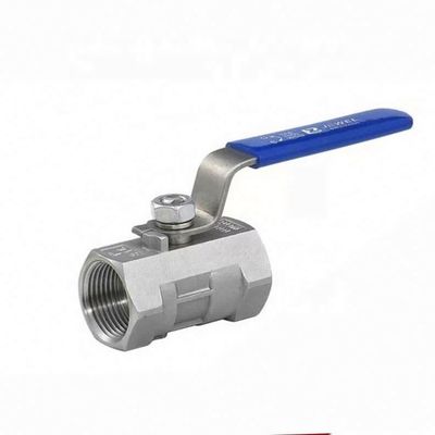 Valvola a sfera manuale in acciaio inossidabile 304 316L per l'acqua