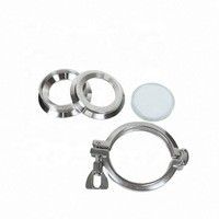 ISO 9001 Certificato Sanitario 304 316L Acciaio inossidabile Clamp Connection End Sight Glass