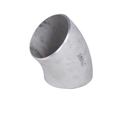 Acciaio inossidabile 304 316 45 gradi Lungo raggio gomito 1"-4" DN25-DN100 Codice testa cilindrica