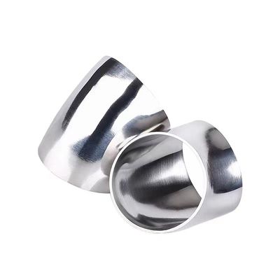 Acciaio inossidabile standard ANSI 304 316 316L salubre con gomito saldato 45 gradi 15-325