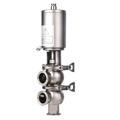 WZ sanitario in acciaio inossidabile 3 Way pneumatico stop valvola di inversione per le vostre esigenze