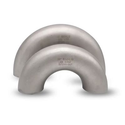 Saldatura a 180 gradi gomito in acciaio inossidabile 304 316 316L per tubi uguali dimensioni 1/4''-4.0