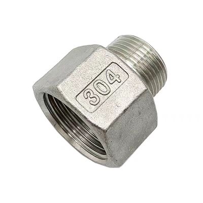 Generale WZ in acciaio inossidabile Maschio a adattatore femminile 3/4' BSP femminile x 1/2' BSP maschio