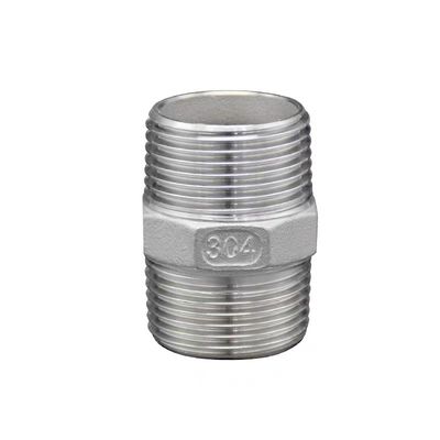 Acciaio inossidabile 201 304 316 Fusione esagonale capezzolo doppio ferrule tubature accessori 1/4''-4.0
