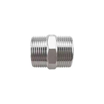 Acciaio inossidabile 201 304 316 Fusione esagonale capezzolo doppio ferrule tubature accessori 1/4''-4.0