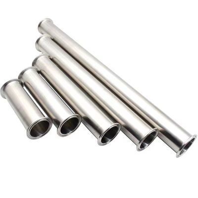Tubo di estensione in acciaio inossidabile standard ANSI 304 316 Tri Clover per la bobina sanitaria