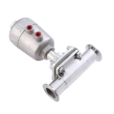 Fusione WZ Food Grade Asptico Pneumatico Azionato Serbatoio Fondo 2'' Sanitario Tri-clamp Valvola Diaframma 1/8''-4