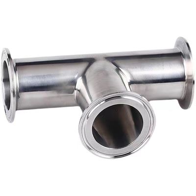 Acciaio inossidabile 316 304 lucidante sanitario Ss304 tri-clampato tri-clampato per latte alimentare