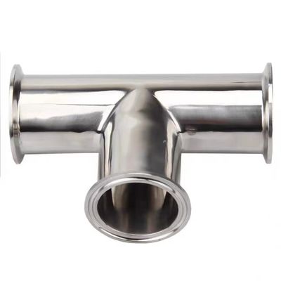 Acciaio inossidabile 316 304 lucidante sanitario Ss304 tri-clampato tri-clampato per latte alimentare
