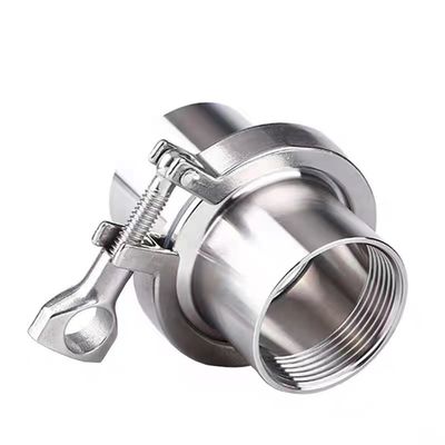 Codice della testa cilindrica WZ SS 304 316 Tri Clamp Quick Connect Sanitary Pipe Clamp Set