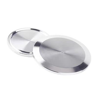 WZ 304 316L Acciaio inossidabile Tri Clamp Sanitary Tube Cappuccio di copertura di fine Cappello di piastra cieca Clamp Solid Blind Ferrule