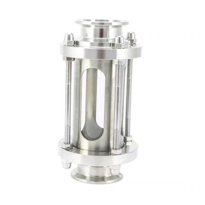Acciaio inossidabile sanitario 316/304 Fittings per tubi Tri Clamp Straight Tubular Sight Glass