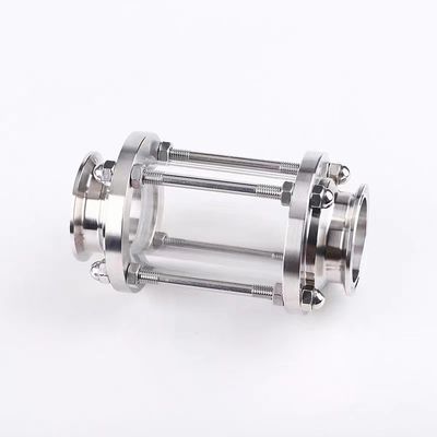 Acciaio inossidabile sanitario 316/304 Fittings per tubi Tri Clamp Straight Tubular Sight Glass