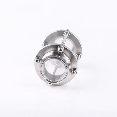 Acciaio inossidabile sanitario 316/304 Fittings per tubi Tri Clamp Straight Tubular Sight Glass