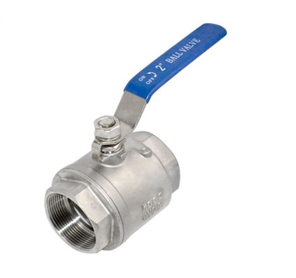 Valvola a sfera in acciaio inossidabile personalizzata 1PC Tipo NPT Port standard per l'acqua olio e gas