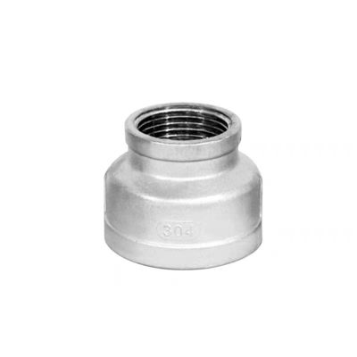 Acciaio inossidabile 201 304 316 Npt BSP Fittings di accoppiamento di tubi a filo Reducer di presa rossa
