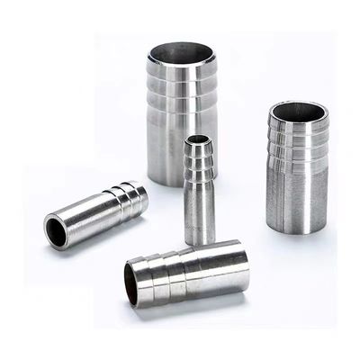 Fusione d'argento BSP/NPT Saldatura di tubi Barb Nipple per acciaio inossidabile WZ 304 316 3A DIN