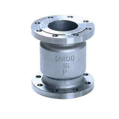 H42w-16P In acciaio inossidabile 304 Valvola di controllo verticale Flange Valvola di controllo tipo sollevamento verticale
