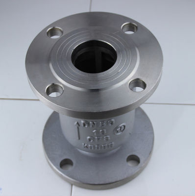 H42w-16P In acciaio inossidabile 304 Valvola di controllo verticale Flange Valvola di controllo tipo sollevamento verticale