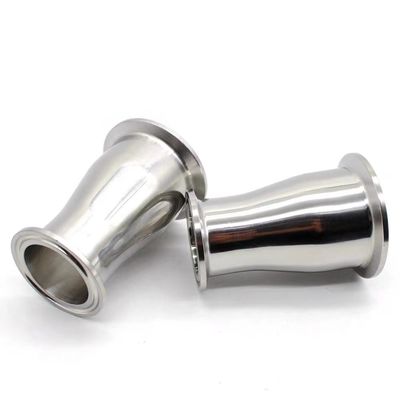 2" tubo OD a 1-1/2" tubo OD tri-clampo riduttore sanitario in materiale SS 304 316