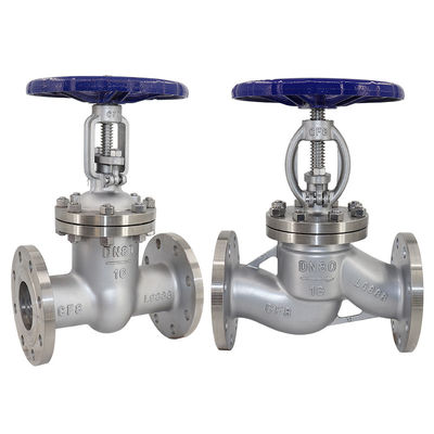 ISO9001 Certified Manual RTS J41W-16P Acciaio inossidabile 304 2" API Flanged Globe Valve