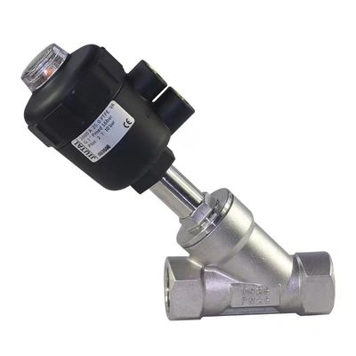 Valvola di sedile angolare versatile in acciaio inossidabile 304 316 per diverse applicazioni 1/8"-4