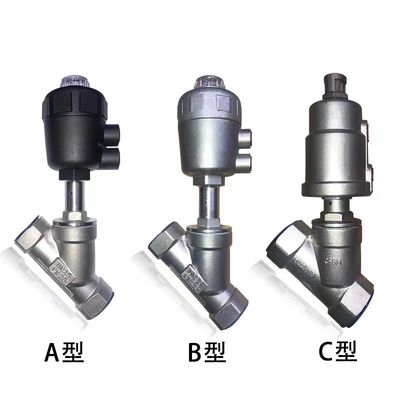 Valvola di sedile angolare versatile in acciaio inossidabile 304 316 per diverse applicazioni 1/8"-4