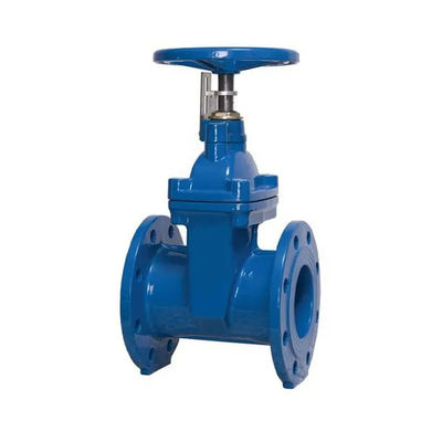 DN150 Valvola di portata di flangia idrica PN16 di ghisa standard con acciaio inossidabile 301/304/316