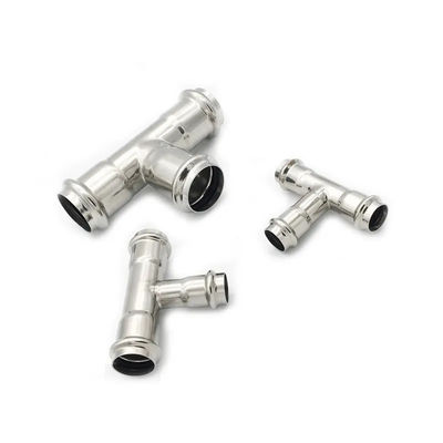 1''-8'' Acciaio inossidabile 304 Press Fitting con compatibilità di connessione femminile