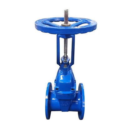 DN150 Valvola di portata di flangia idrica PN16 di ghisa standard con acciaio inossidabile 301/304/316