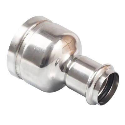 1''-8'' Acciaio inossidabile 304 Press Fitting con compatibilità di connessione femminile