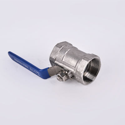 Valvola a sfera femminile a filo di tipo 1Pc in DN8-DN80 Port Size con materiale in acciaio inossidabile