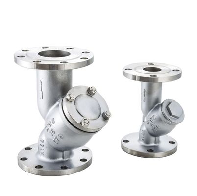 SS304 Y-strainer a flangia per prestazioni di filtrazione ottimali in ambienti industriali