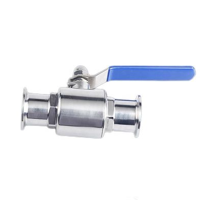 Valvola a sfera a triclampo sanitaria in acciaio inossidabile SS 304 316