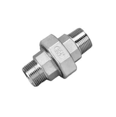 Acciaio inossidabile 304 Fittings a filo Maschio Unione a filo Maschio/Maschio Unione per Domestico
