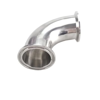 DN20-DN300 Acciaio inossidabile sanitario 304/316 Tri-clampo 90 gradi gomito e durata lunga