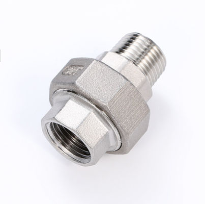 Acciaio inossidabile 304 Fittings a filo Maschio Unione a filo Maschio/Maschio Unione per Domestico