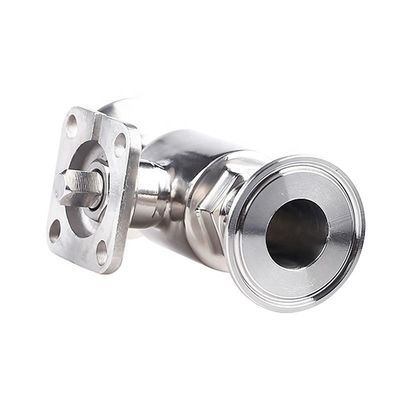 Ss 304 316 Valvola a sfera di tri-clampo in acciaio inossidabile con piattaforma alta