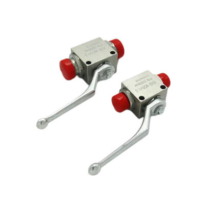 WZ Rapida consegna 304 316 Acciaio inossidabile Oil Gas Acqua Medium Pneumatic Valve a sfera a tre vie