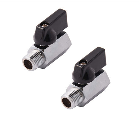 Valvola a sfera in acciaio inossidabile da 1/4 pollice NPT Thread maschio supporto standard o personalizzato