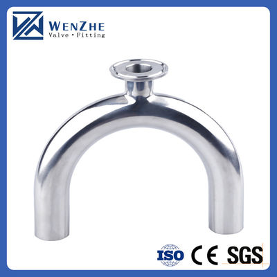 1.5" Tri-clamp Acciaio inossidabile 304 sanitario adattabile a tre vie Clamp Tee per 38mm tubo OD