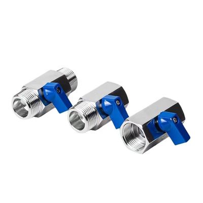 Stainless Steel 301/304/316 Mini Valve Ball Valve Design per prestazioni ottimali