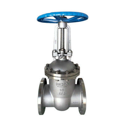 PN16 manuale ruota a mano flange cuneo tipo valvola di cancello in acciaio inossidabile