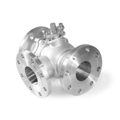 Stainless Steel Ss 304 316 Valvola a sfera di flangia Valvola di progettazione lunga durata di vita