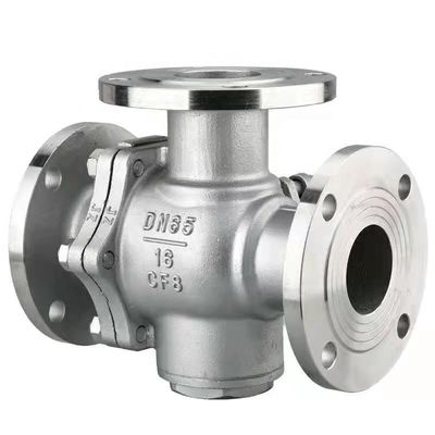 Stainless Steel Ss 304 316 Valvola a sfera di flangia Valvola di progettazione lunga durata di vita