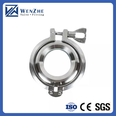 Codice esagonale/testa rotonda Wenzhe Tri-clamp Acciaio inossidabile 304 Single Pin Heavy Duty Tri Clamp