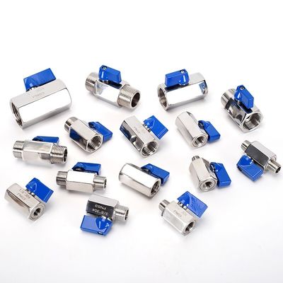 3/4"-12" NPT Valvola a sfera di acciaio inossidabile a filettatura femminile