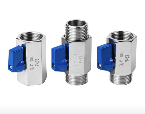 3/4"-12" NPT Valvola a sfera di acciaio inossidabile a filettatura femminile