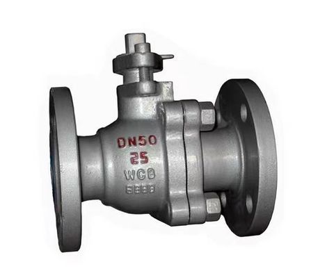 PN20 PN50 Valvola a sfera di fiocco in acciaio inossidabile 304 316 CF8 CF8M per l'industria chimica